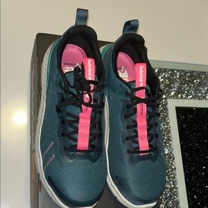 Timberland Women's Teal and Pink Athletic Sneakers